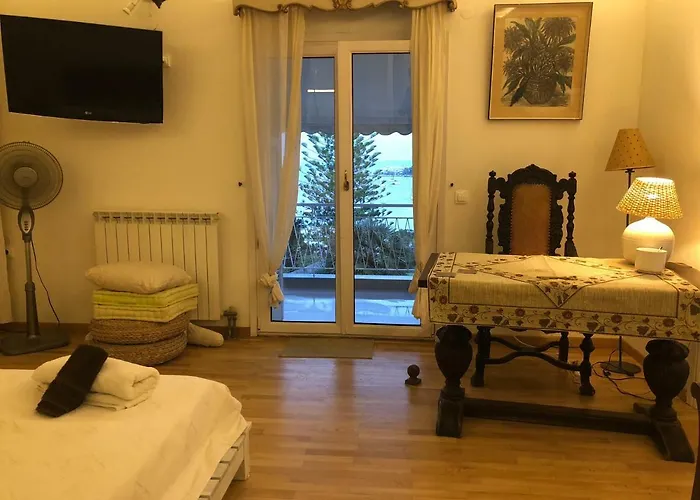 Classy Lux W/ Sea View, Garden, Parking Apartament Corfu (city)