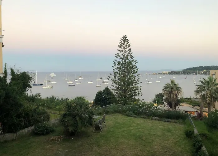 Apartament Classy Lux W/ Sea View, Garden, Parking Corfu (city)